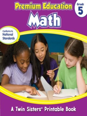 cover image of Premium Education Math Grade 5